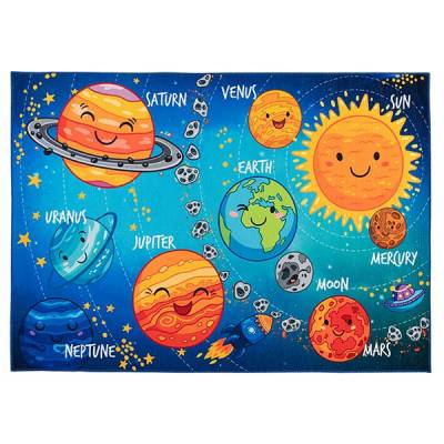 Kinderteppich My Torino Kids Sonnensystem