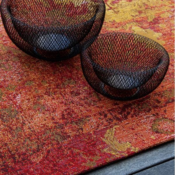 Teppich Vintage Design Indoor & Outdoor My Gobelina rot